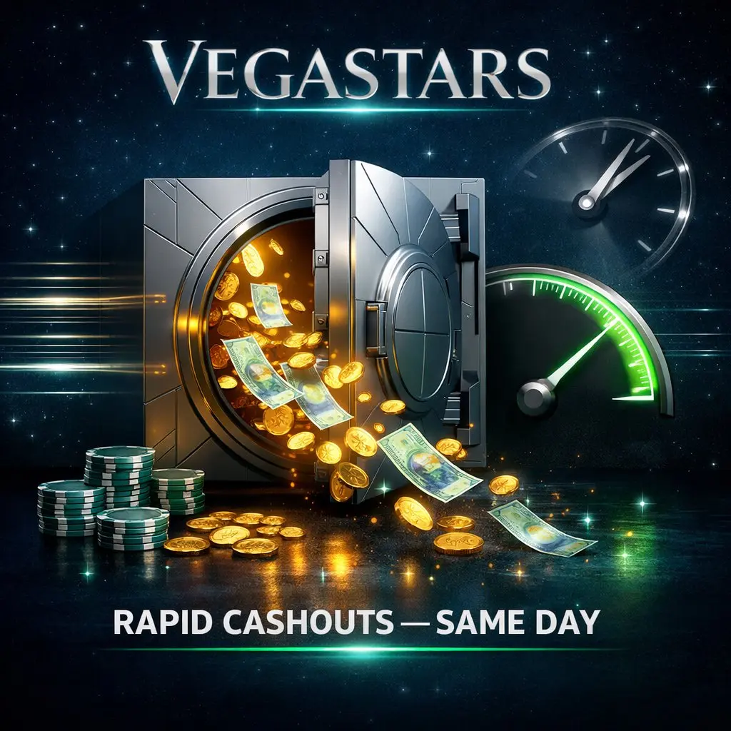 VegaStars withdrawal deposit fast payouts Australian players