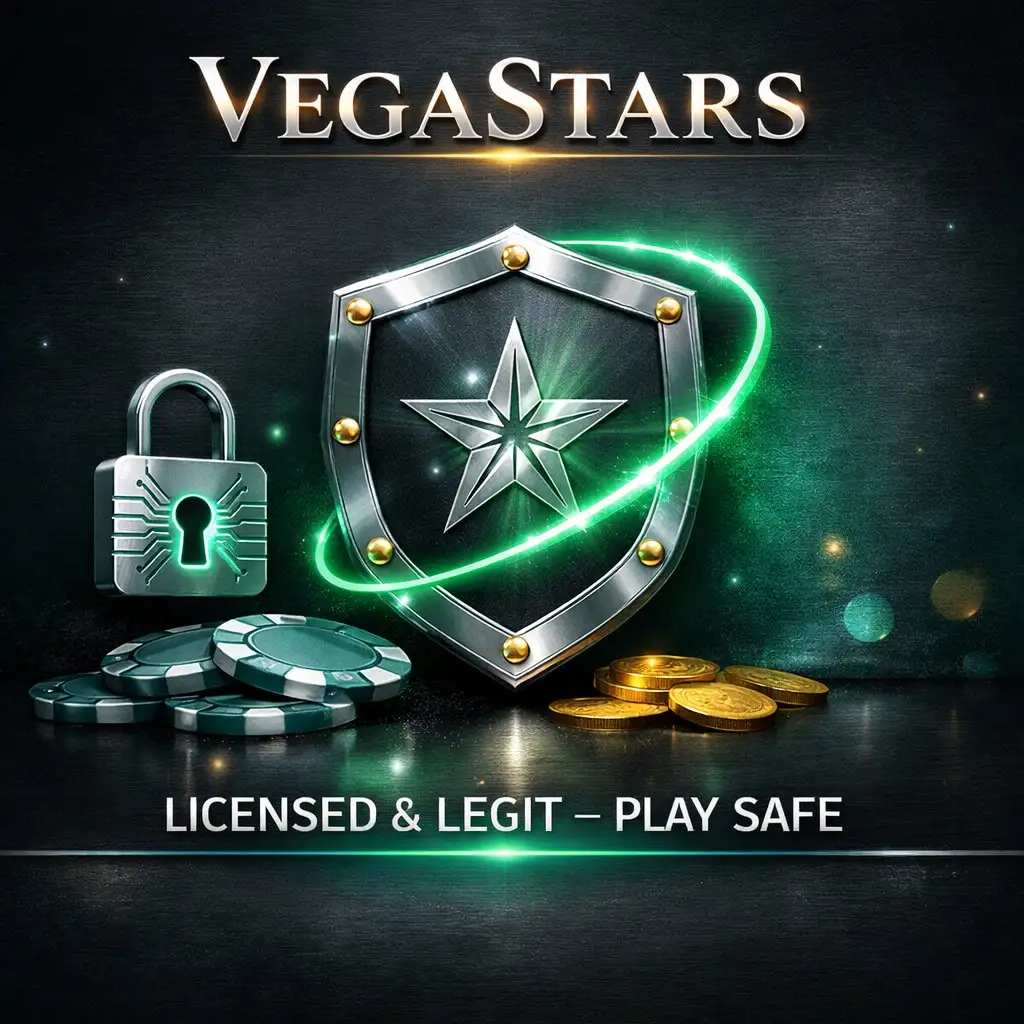 VegaStars licensed safe legit online casino Australia and New Zealand